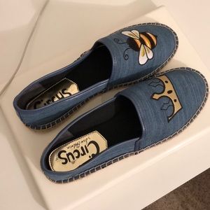 NWOT Sam Edelman Blue Espadrilles